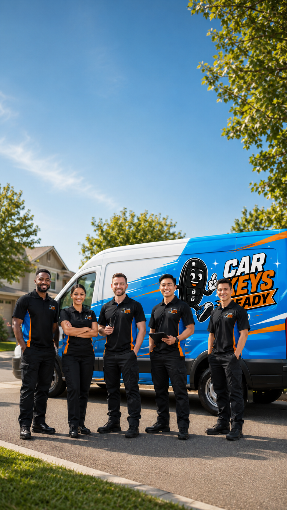 Car Keys Ready mobile key technicians and service van